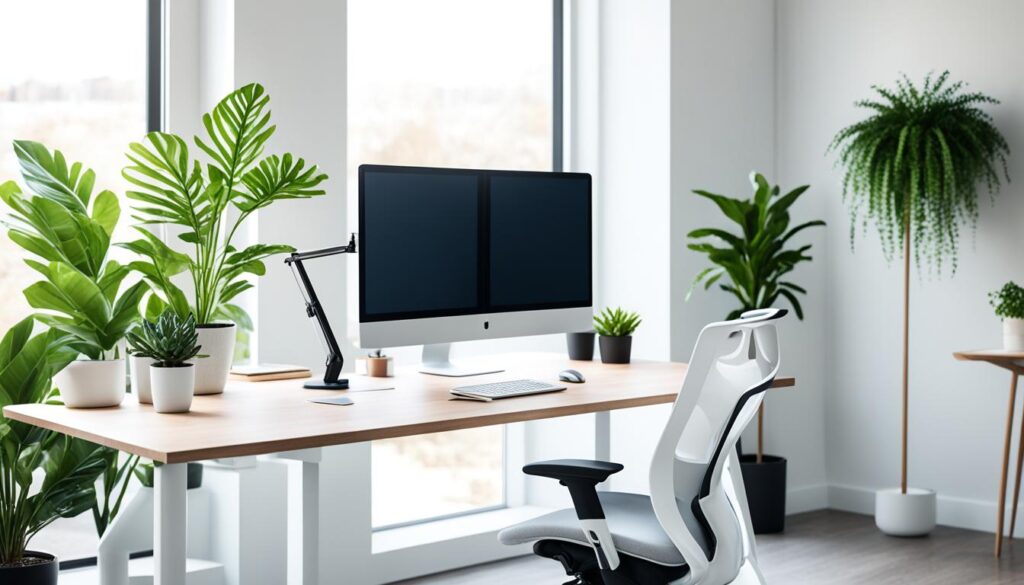 ergonomic home office